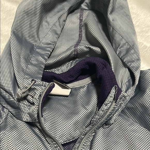 Nike Gray and Purple Ski Jacket with Hood - Picture 5 of 9